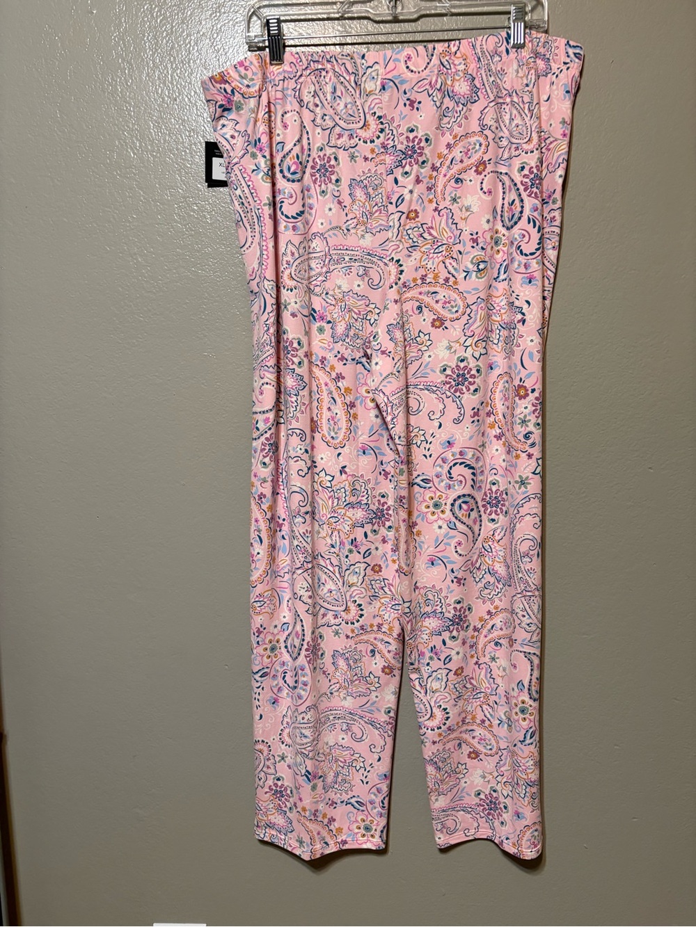 NWT Ellen Tracy Pink Paisley V-Neck Short Sleeve Pajama Set Size XL - Picture 10 of 16